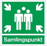 Henvisningsskilt - Samlingspunkt