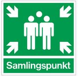 Henvisningsskilt - Samlingspunkt