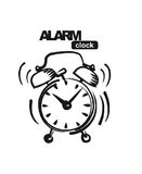 Wallsticker Alarm Clock