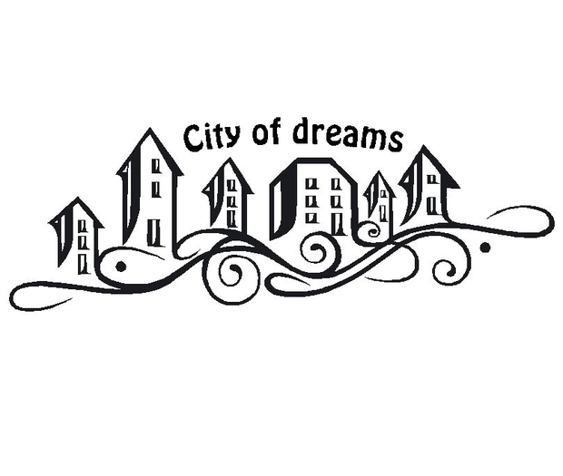 Wallsticker City of dreams