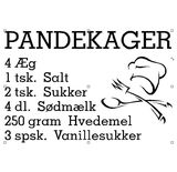 Wallsticker Pandekager