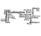 Wallsticker Washington D.C