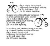 Jeg er så glad for min cykel