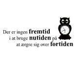 Wallsticker Ingen fremtid