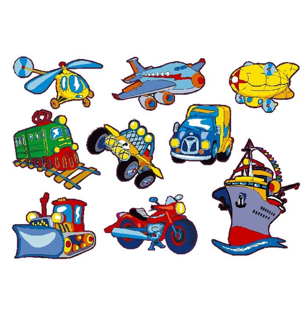 Wallsticker - Transport