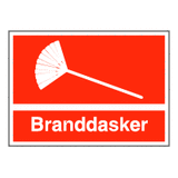 Brandskilte - Branddasker