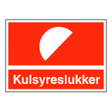 Brandskilte - Kulsyreslukker