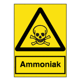Advarselsskilte - Ammoniak