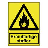 Advarselsskilte - Brandfarlige stoffer