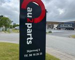 Au2Parts skilt Aalborg